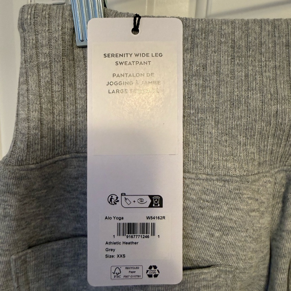 ALO Serenity Wide-leg Sweatpants NWT - Picture 7 of 8